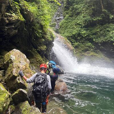 三ノ滝。水量多い。