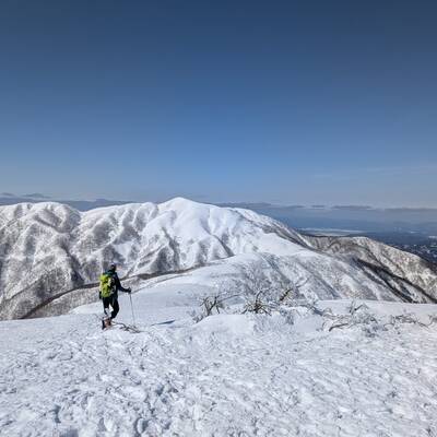銀杏峯から部子山へ